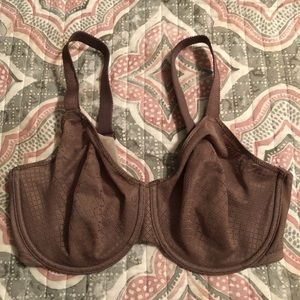 EUC Wacoal Taupe underwire bra 34DDD